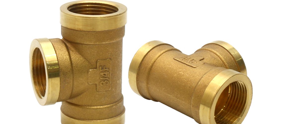Brass pipe fitting (37)