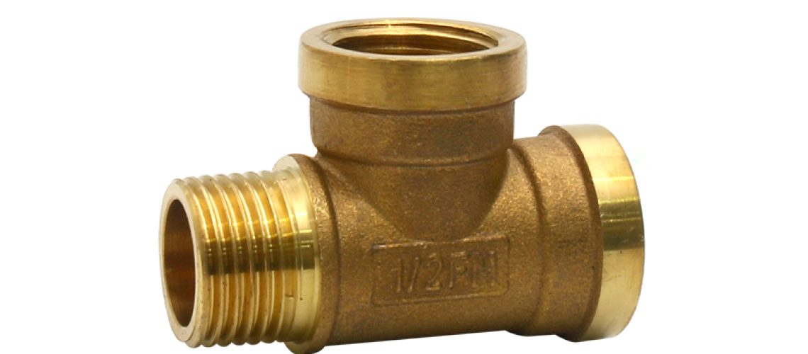 Brass pipe fitting (56)
